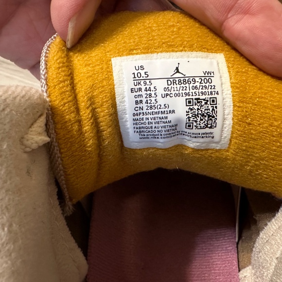 Jordan Men's 3 Retro SE Archaeo Brown Archaeo Brown/Dk Smoke Grey Mens Size 10.5 - Picture 16 of 16